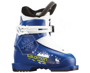 Dziecięce buty narciarskie Salomon T1 Race Blue F04/White sezon 2018/2019
