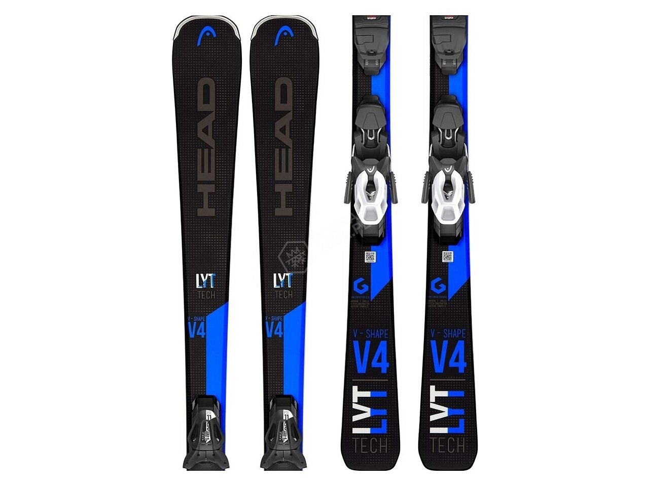 HEAD V-Shape V4 SW LYT Tech długość 163cm + wiązania PR 11 GW BR