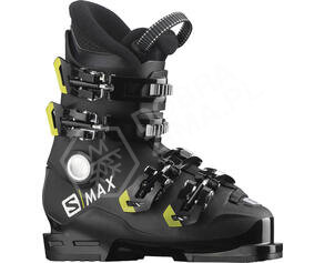 Juniorskie buty narciarskie SALOMON S/MAX 60T M BLACK/Acid Green