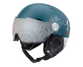 Kask narciarski Bolle Might Visor Premium Matte Navy Hawaii 1 Photochromic Lens Cat. 1-2