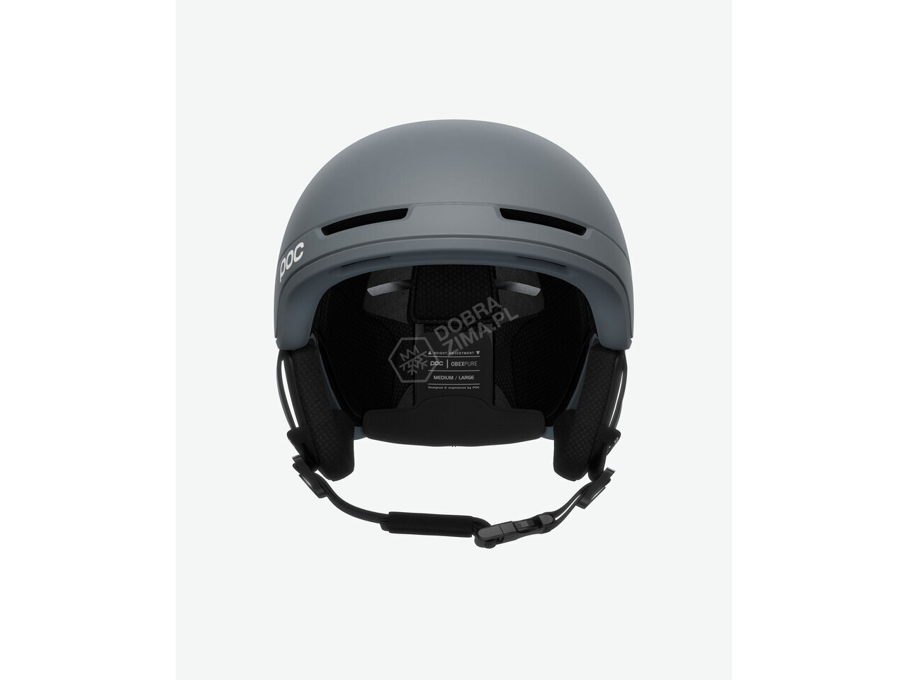 creep　poc obex pure Kask Narciarski POC OBEX PURE LEAD BLUE – PocWarszawa