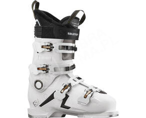 Salomon S/PRO 90 W White/Black/Golden Glow Metallic